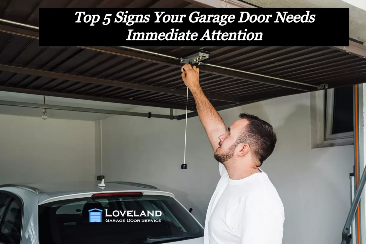 Signs Your Garage Door Needs