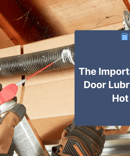 garage door lubrication summer