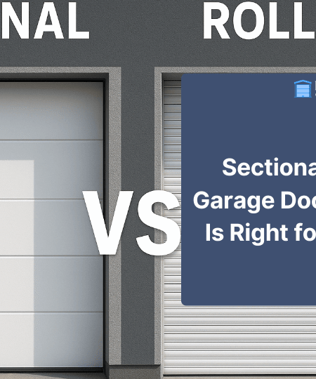 Deciding between a sectional and roll-up garage door?