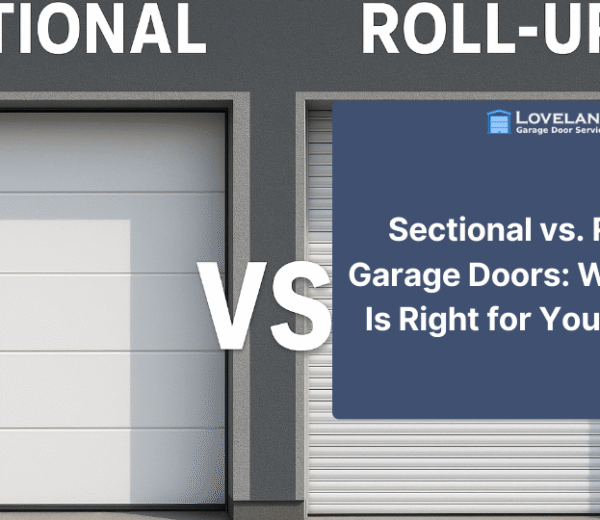 Deciding between a sectional and roll-up garage door?