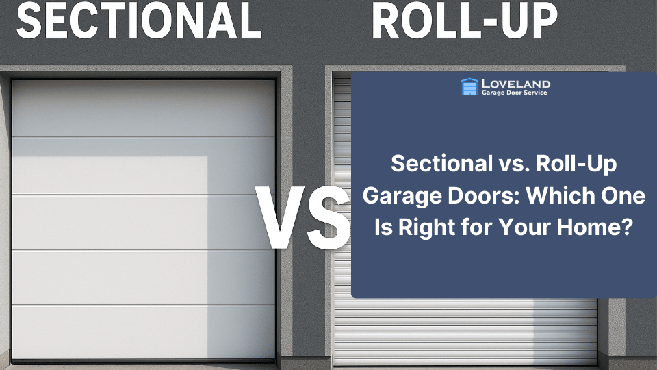 Deciding between a sectional and roll-up garage door?
