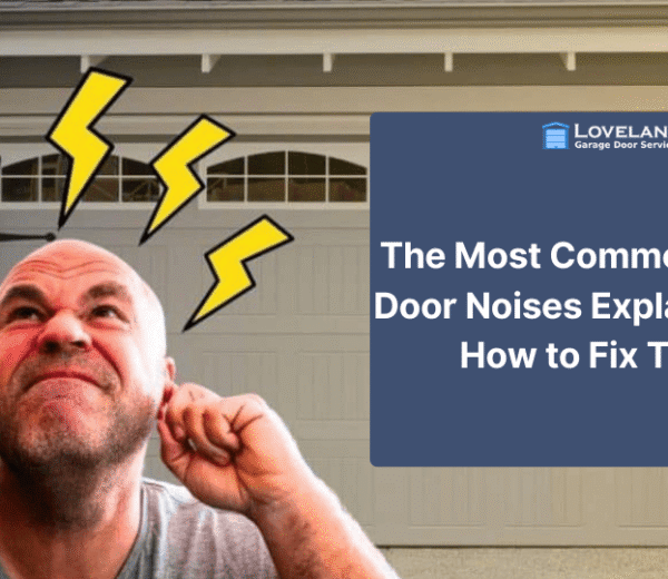 Most Common Garage Door Noises Issue in Residential area