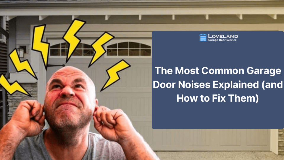 Most Common Garage Door Noises Issue in Residential area