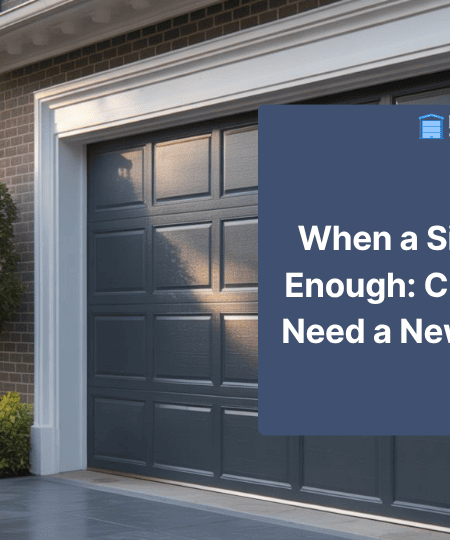 signs you need a new garage door